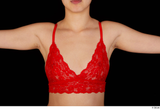 Lady Dee chest red bra 0001.jpg